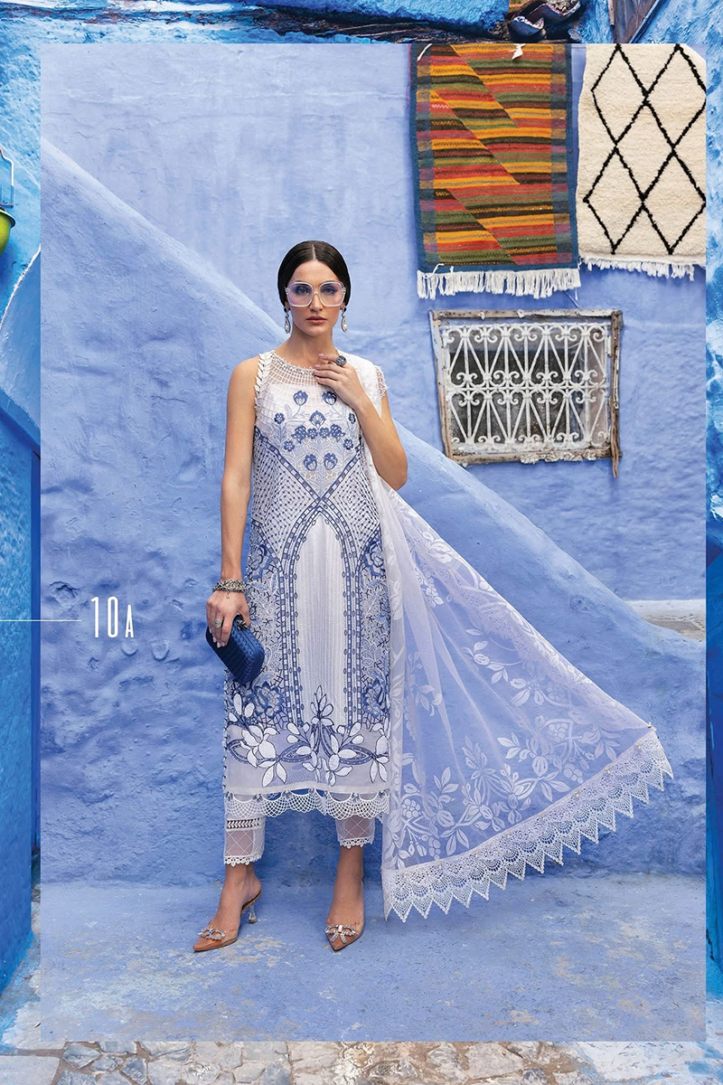 MARIA B LUXE LAWN VOYAGE 10A