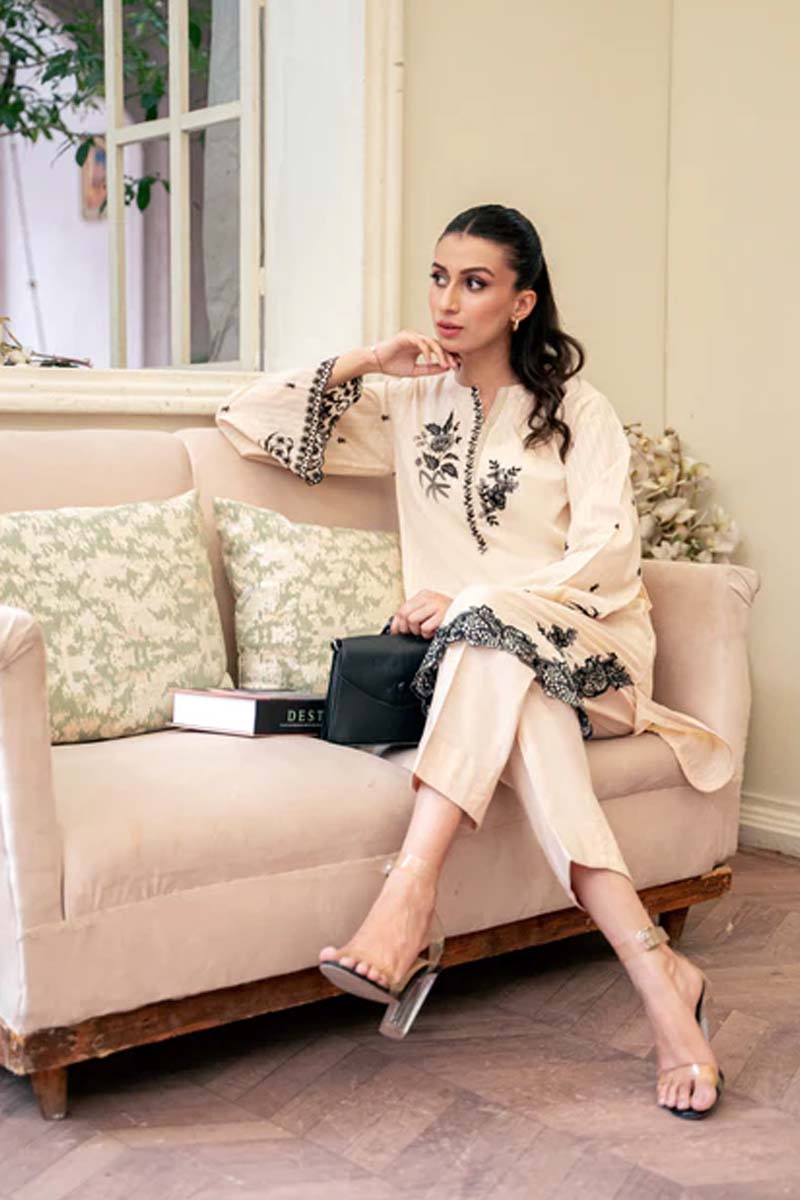 LAKHANY READY TO WEAR EMROIDERED EDIT 02 PIECE CORDS LG-IZ-0351-W-EMB-2P