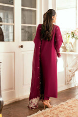 Qalamkar Luxury Lawn Eid Edit SB-02 Sameen