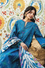 Sadaf Fawad Khan Siraa Luxury Lawn – LIANA -D6 A