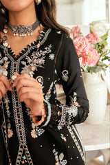 Qalamkar Luxury Lawn Eid Edit SB-03 Misha