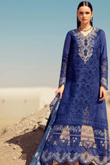 NOOR BY SAADIA ASAD - EID HANDWORK LASERKARI LAWN D12