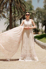 NOOR BY SAADIA ASAD - EID HANDWORK LASERKARI LAWN D2