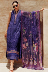 NOOR BY SAADIA ASAD - EID HANDWORK LASERKARI LAWN D3