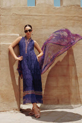 NOOR BY SAADIA ASAD - EID HANDWORK LASERKARI LAWN D3