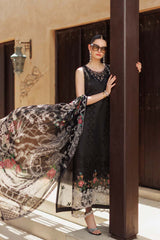 NOOR BY SAADIA ASAD - EID HANDWORK LASERKARI LAWN D6
