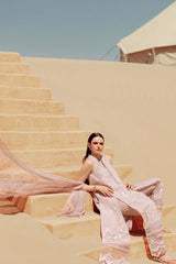 NOOR BY SAADIA ASAD - EID HANDWORK LASERKARI LAWN D7