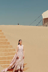 NOOR BY SAADIA ASAD - EID HANDWORK LASERKARI LAWN D7