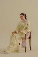 COCO ZARA SHAHJAHAN- LAWN DROP II - 2025 ELVA-1A