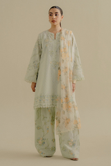 COCO ZARA SHAHJAHAN- LAWN DROP II - 2025 ELVA-1B
