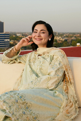 COCO ZARA SHAHJAHAN- LAWN DROP II - 2025 ELVA-1B
