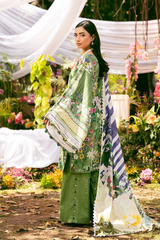 ELAF PREMIUM PRINTS LAWN COLLECTION '25Green Eden EPS-1B