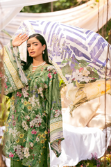 ELAF PREMIUM PRINTS LAWN COLLECTION '25Green Eden EPS-1B