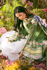 ELAF PREMIUM PRINTS LAWN COLLECTION '25Green Eden EPS-1B