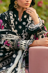 ELAF PREMIUM PRINTS LAWN COLLECTION '25 Mystic Noir EPS-2B