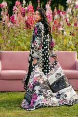 ELAF PREMIUM PRINTS LAWN COLLECTION '25 Mystic Noir EPS-2B