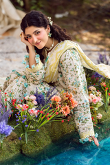 ELAF PREMIUM PRINTS LAWN COLLECTION '25 Ivory Whispers EPS-3A