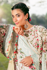 ELAF PREMIUM PRINTS LAWN COLLECTION '25Day Bloom EPS-3B