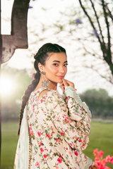 ELAF PREMIUM PRINTS LAWN COLLECTION '25Day Bloom EPS-3B