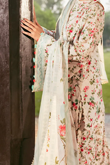 ELAF PREMIUM PRINTS LAWN COLLECTION '25Day Bloom EPS-3B