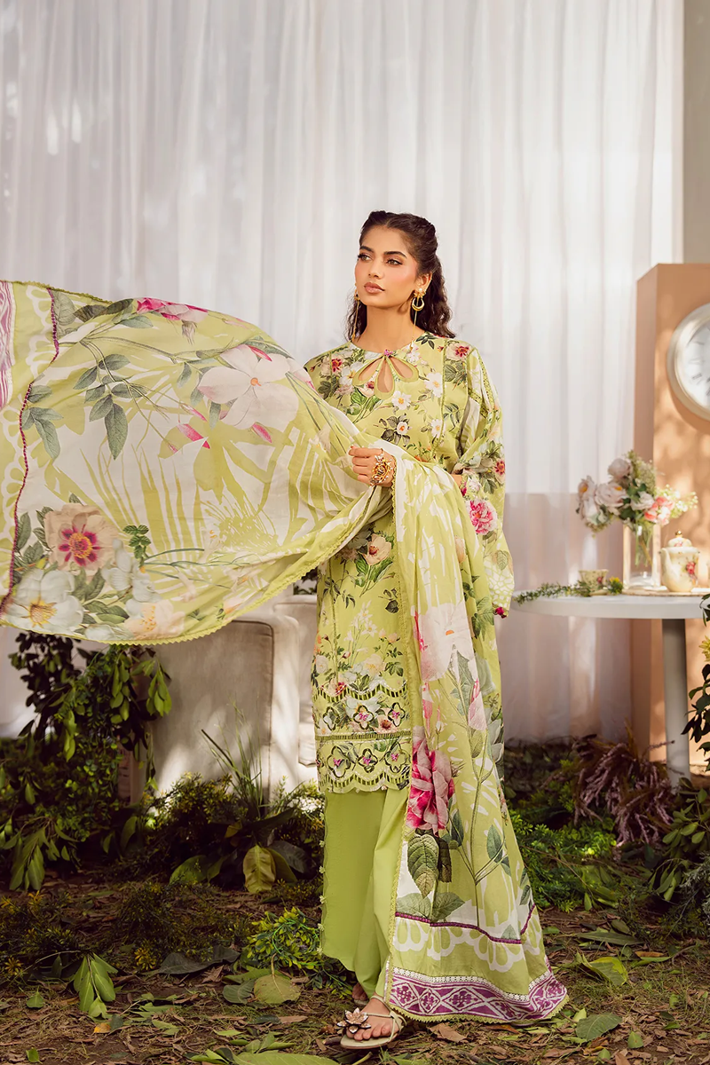 ELAF PREMIUM PRINTS LAWN COLLECTION '25 Lush Radiance EPS-5A