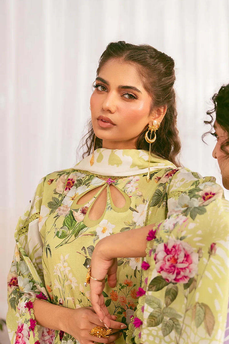 ELAF PREMIUM PRINTS LAWN COLLECTION '25 Lush Radiance EPS-5A