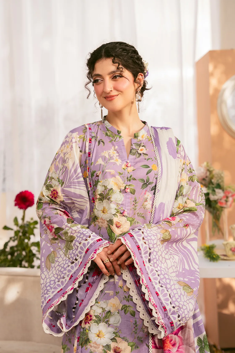 ELAF PREMIUM PRINTS LAWN COLLECTION '25Lilabelle EPS-5B