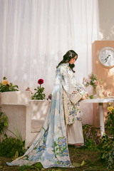 ELAF PREMIUM PRINTS LAWN COLLECTION '25Ivory Petals EPS-6A