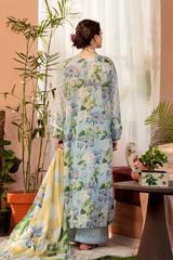 ELAF PREMIUM PRINTS LAWN COLLECTION '25Serene Fleur EPS-6B