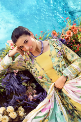 ELAF PREMIUM PRINTS LAWN COLLECTION '25 Daisy Fields EPS-7A