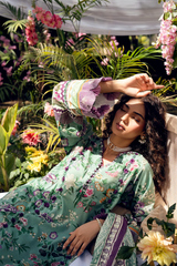 ELAF PREMIUM PRINTS LAWN COLLECTION '25 Minted Dream EPS-8A