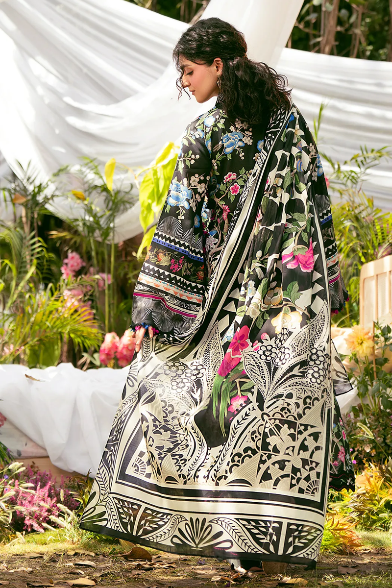 ELAF PREMIUM PRINTS LAWN COLLECTION '25 Elarose EPS-8B