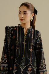 COCO ZARA SHAHJAHAN- LAWN DROP II - 2025 IRIS-2A