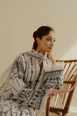 COCO ZARA SHAHJAHAN- LAWN DROP II - 2025 IRIS-2B