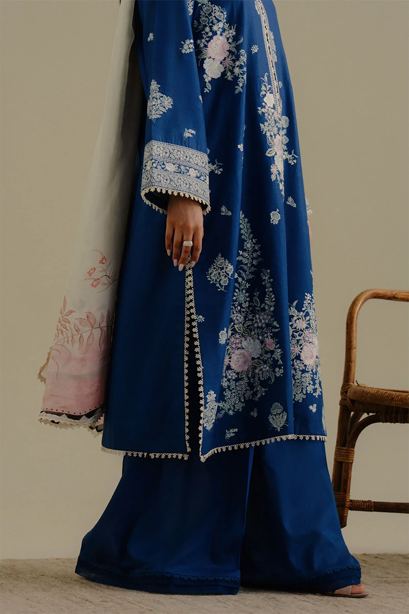 COCO ZARA SHAHJAHAN- LAWN DROP II - 2025 LULEH-3A
