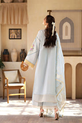 Maryam Hussain Luxury Lawn' 25 Ocean