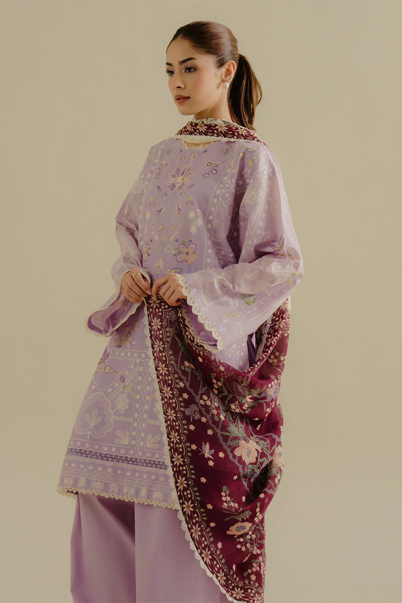 COCO ZARA SHAHJAHAN- LAWN DROP II - 2025 NYSSA-10B