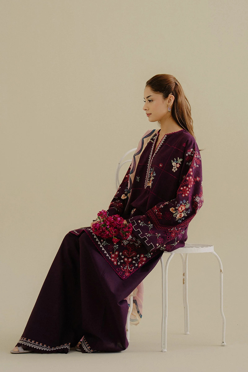 COCO ZARA SHAHJAHAN- LAWN DROP II - 2025 SUFA-5B