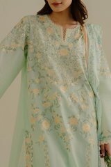 COCO ZARA SHAHJAHAN- LAWN DROP II - 2025 VELIN-7A