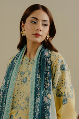 COCO ZARA SHAHJAHAN- LAWN DROP II - 2025 VELIN-7B