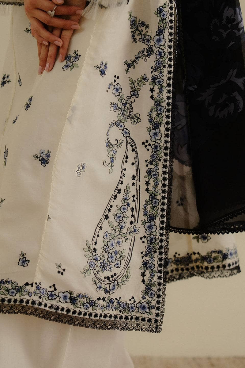 COCO ZARA SHAHJAHAN- LAWN DROP II - 2025 YANA-4A