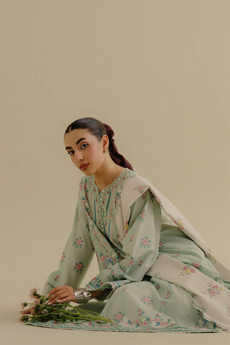 COCO ZARA SHAHJAHAN- LAWN DROP II - 2025 ZEEST-9A